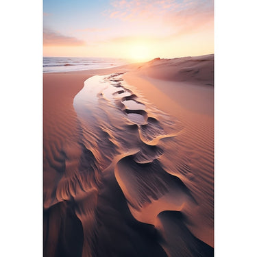 Modern Beach Canvas